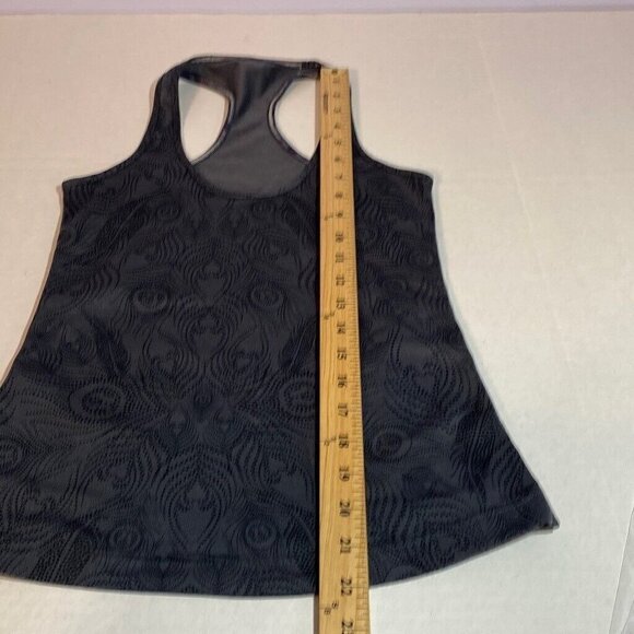 Lululemon Athletic Tank Women's Size 4 Black and Gray Racerback - Picture 6 of 7